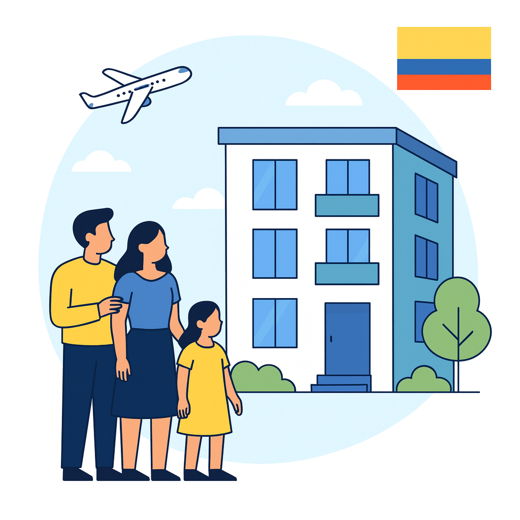 Consigue una hipoteca en Colombia para colombianos en el exterior