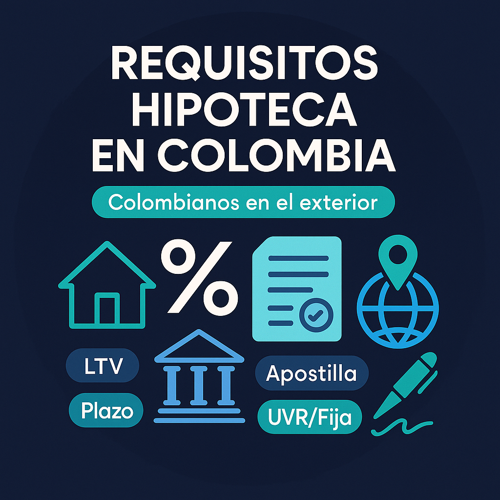 Requisitos de hipoteca en Colombia